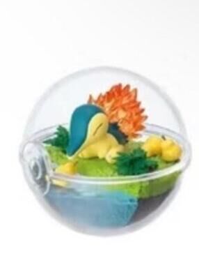 Pokemon Center 2017 Re-Ment Terrarium Collection Series #4 Cyndaquil Figure